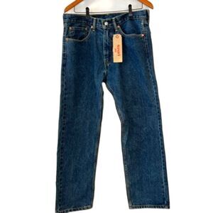 Levi's 505 Jeans Men's 34 x 29 Straight Leg NEW with Tags Attached Cotton